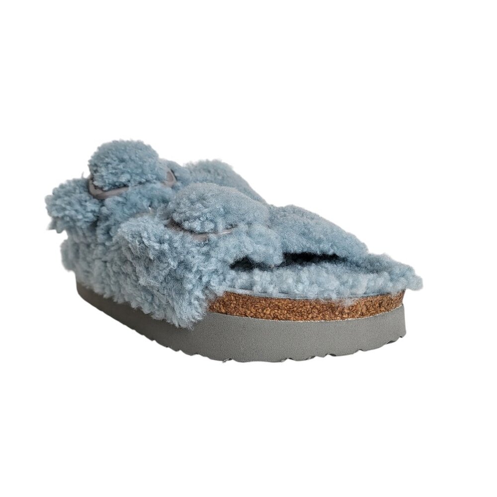 Birkenstock Arizona Big Buckle Shearling Sandals Women's 38, 39, 40 EU Narrow